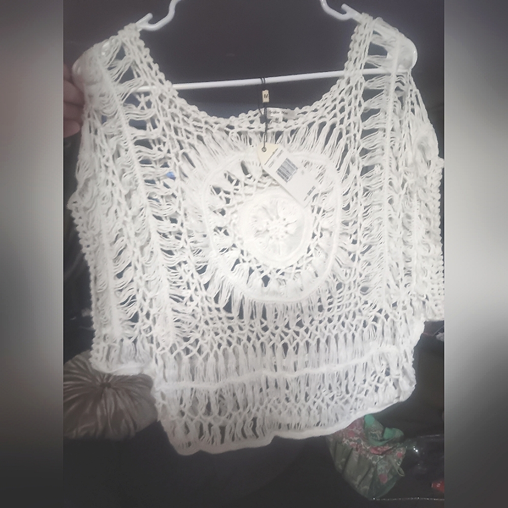 Sophie Max knitted shirt size med.